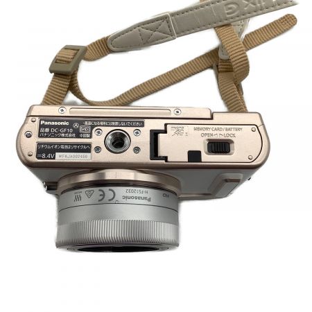 Panasonic (パナソニック) ミラーレス一眼カメラ DC-GF10W 1600万画素 原色カラーフィルター 専用電池 SDカード対応 -