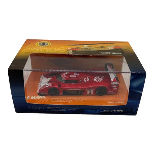 MINICHAMPS (ミニチャンプス) モデルカー Toyota GT one 1999