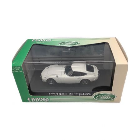 EBBRO (エブロ) 1/43スケールカー WHITE TOYOTA 200 GT