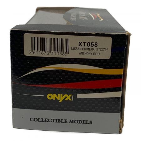 Onyx (オニック) 1/43スケールミニカー 箱・ケースダメージ有 日産 PRIMERA BTCC'97 ANTHONY REID ＃23