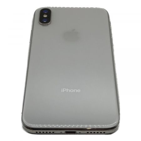 Apple (アップル) iPhoneX 液晶画面シミ有 NQAY2J/A SIMフリー 64GB iOS バッテリー:Cランク 程度:Bランク ○ サインアウト確認済 356739087533421