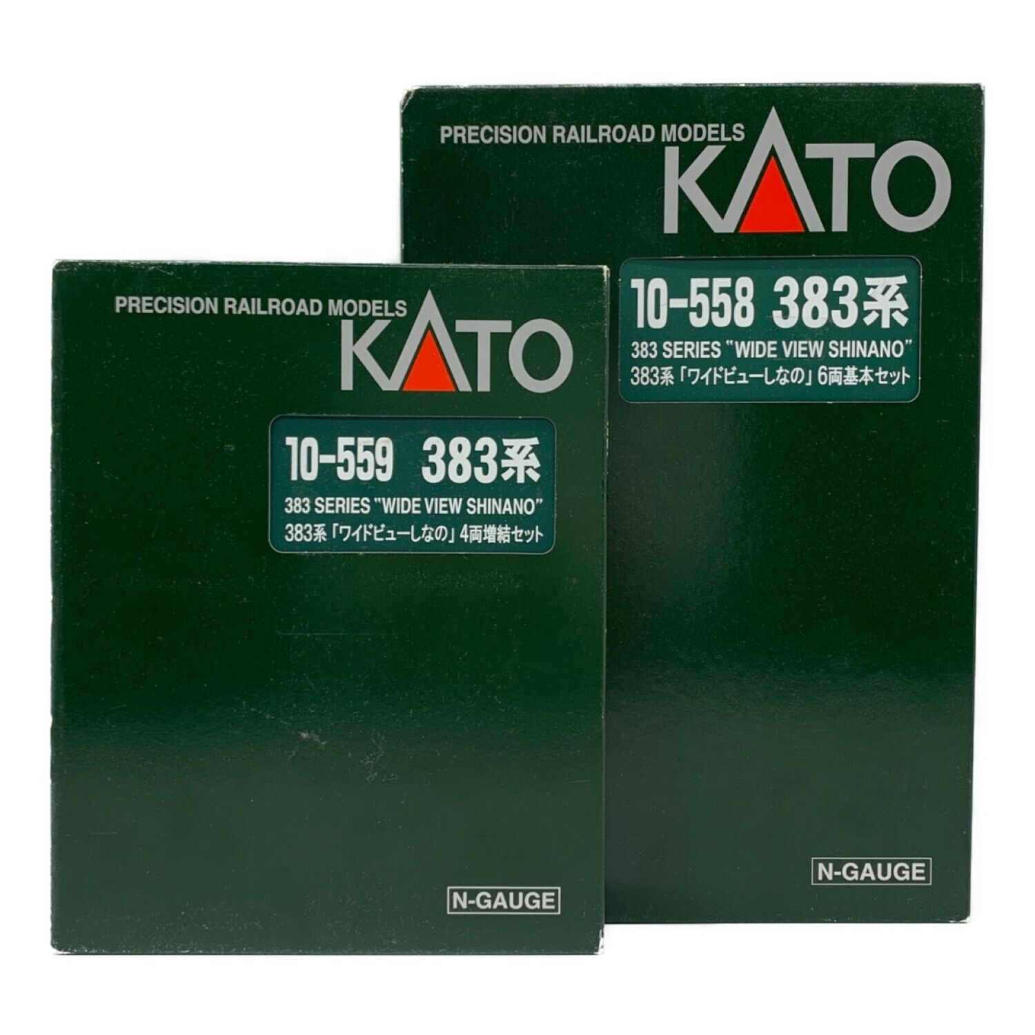 KATO (カトー) Nゲージ 383系 ワイドビューしなの 基本6両+4両増結セット 10-558/10-559｜トレファクONLINE