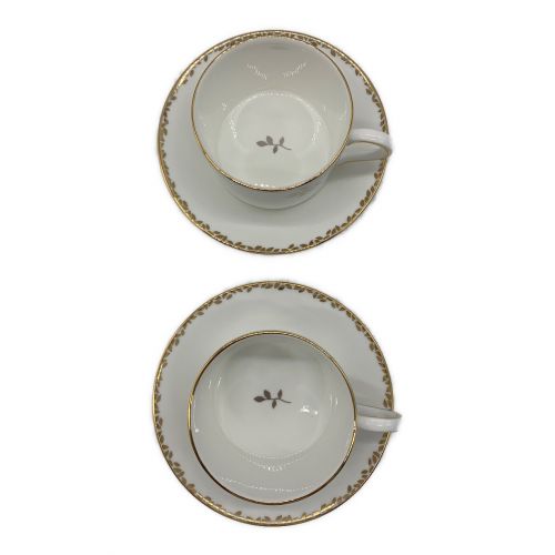 Wedgwood (ウェッジウッド) ティーカップ&ソーサー GILDED LEAF ヴェラ・ウォン 2Pセット