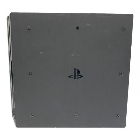 SONY (ソニー) PlayStation4 pro 1TB キズ有/裏脚欠品有 CUH-7000B 動作確認済み ■