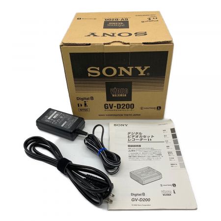 SONY (ソニー) ビデオカセットレコーダー GV-D200 2008年製