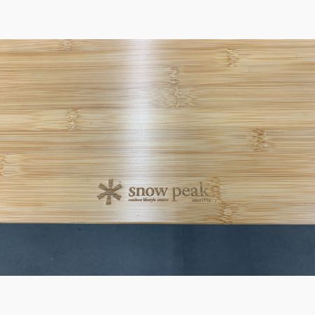Snow peak (スノーピーク) アウトドアテーブル ナチュラル LV-015TR ワンアクションテーブルロング竹