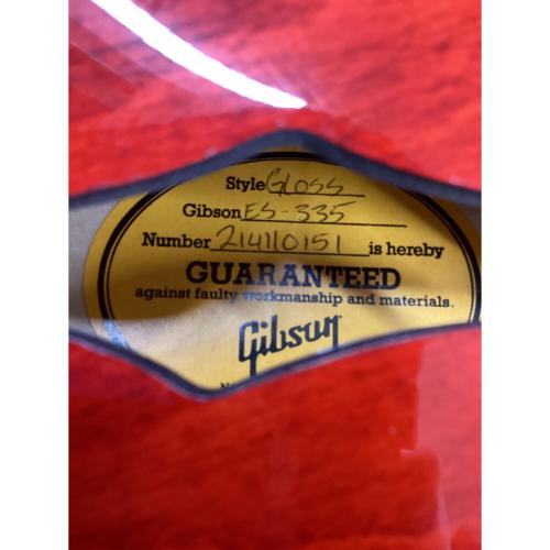GIBSON (ギブソン) エレキギター ES-335 Sixties Cherry 2021年製