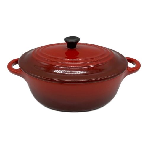 LE CREUSET (ルクルーゼ) ココット・オーバル 17cm(取っ手込み)