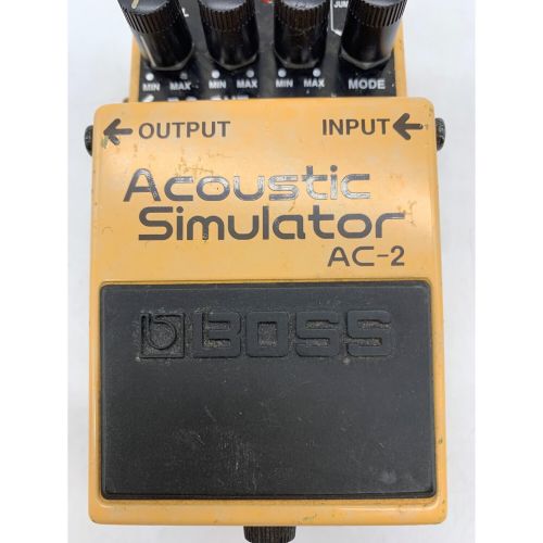 BOSS (ボス) アコースティックシュミレーター 程度B Acoustic Creator AC-2