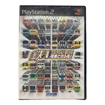 Playstation2用ソフト 鉄1 電車でバトル -