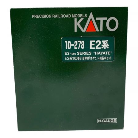KATO (カトー) Nゲージ E2系1000番台 新幹線「はやて」4両基本セット 10-278