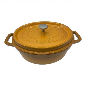 ウォック staub カンパーニュ 24 鋳物ほうろう