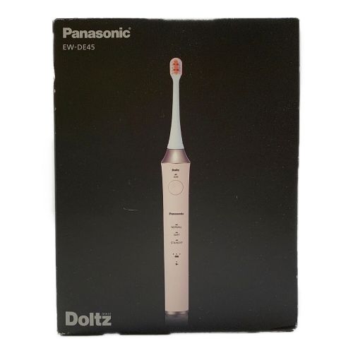 Panasonic (パナソニック) 電動歯ブラシ ピンク EW-DE45-P