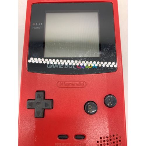 Nintendo (ニンテンドウ) GAMEBOY COLOR レッド CGB-001 動作確認済み C18295739