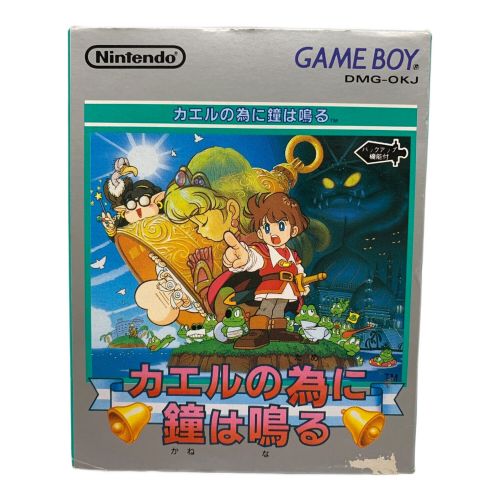 Nintendo (ニンテンドウ) ゲームボーイ用ソフト 箱イタミ有 説明書有 カエルの為に鐘は鳴る -