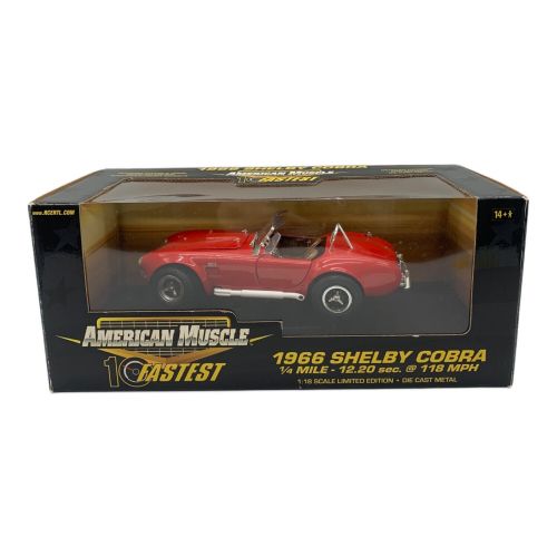 AMERICAN MUSCLE (アメリカンマッスル) モデルカー 1966 SHELBY COBRA