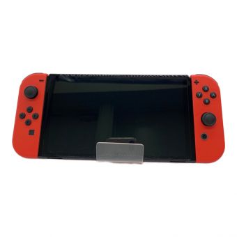 Nintendo (ニンテンドウ) Nintendo Switch(有機ELモデル) ※JOY-CONスティックベタツキ有 マリオレッド HEG-001 動作確認済み XTJ10561661336