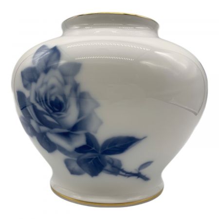 大倉陶園 (オオクラトウエン) 花瓶 49A/8011 ブルーローズ(8011) 20cm｜トレファクONLINE