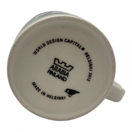 別注品】ARABIA Folkhälsan お花マグカップ 2012年限定① アラビア