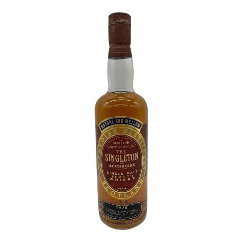 スコッチウィスキー 1978 750ml THE SINGLETON OF AUCHROISK 未開封
