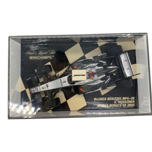 MCLAREN (マクラーレン) ミニカー 1/43 McLaren Mercedes MP4-20 WINNER MONACO GP 2005 Mobil 530054319