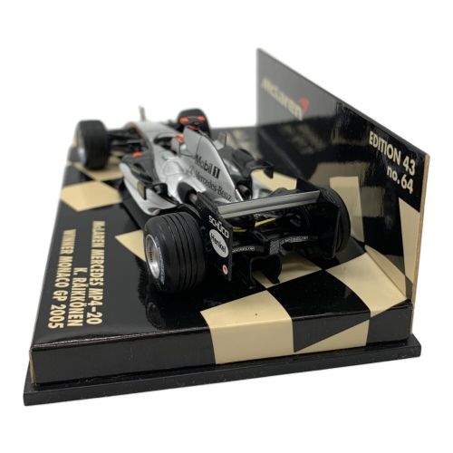 MCLAREN (マクラーレン) ミニカー 1/43 McLaren Mercedes MP4-20 WINNER MONACO GP 2005 Mobil 530054319