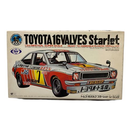 プラモデル 車 1/24 トムス 16バルブ スターレット レーシング