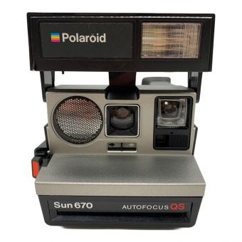 ポラロイドカメラ ※ジャンク Polaroid Sun670 AUTOFOCUS QS -