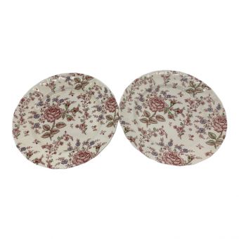 johnson brothers (ジョンソンブラザーズ) 大判プレート 25cm ROSE Chintz 2枚セット