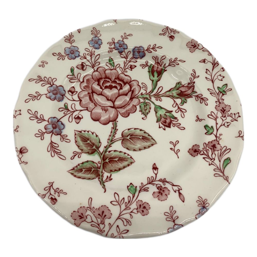 ▼JOHNSON BROTHERS　ローズチンツ　プレート　5枚セット　箱付き johnson brothers (ジョンソンブラザーズ) プレート 15.5cm ROSE