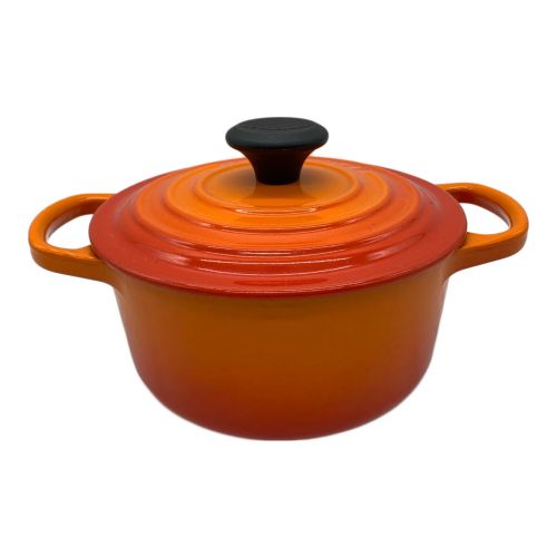 LE CREUSET (ルクルーゼ) 両手鍋 1.3L 16cm ココット・ロンド