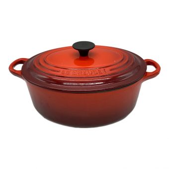 LE CREUSET (ルクルーゼ) 両手鍋 23cm 2.6L ココットオーバル