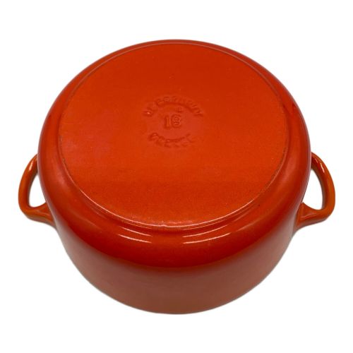 LE CREUSET (ルクルーゼ) 両手鍋 18cm 1.8L ココットロンド