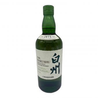 サントリー ジャパニーズウィスキー 700ml 白州 1973年 未開封 日本