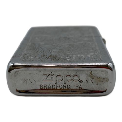 ZIPPO 1985年製 フラワーモチーフ