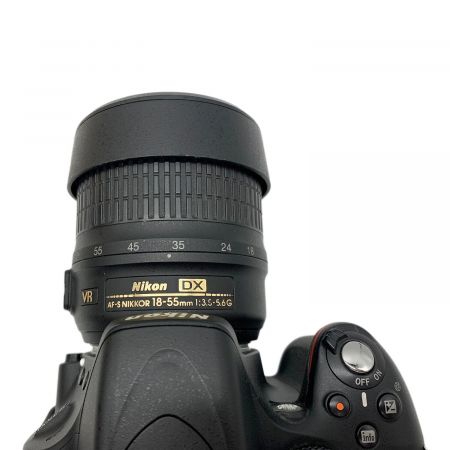 Nikon (ニコン) デジタル一眼レフカメラ 18-55VRレンズキット専用電池APS-C D5100 1620万画素(有効画素) APS-C  SDXCカード対応 2092217｜トレファクONLINE