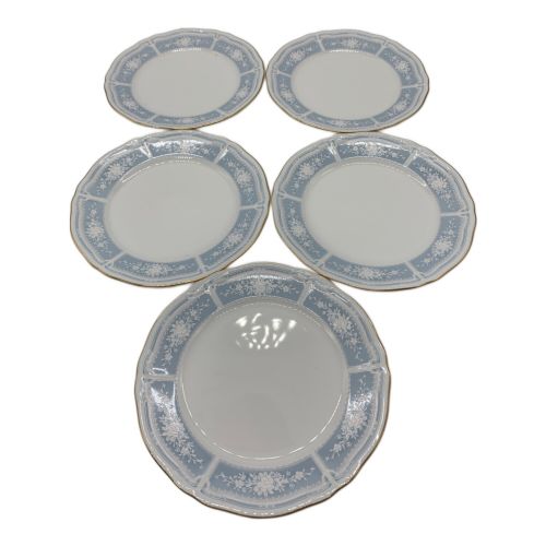 Noritake (ノリタケ) プレート Y6714F/1507 レースウッドゴールド 大1・小5セット