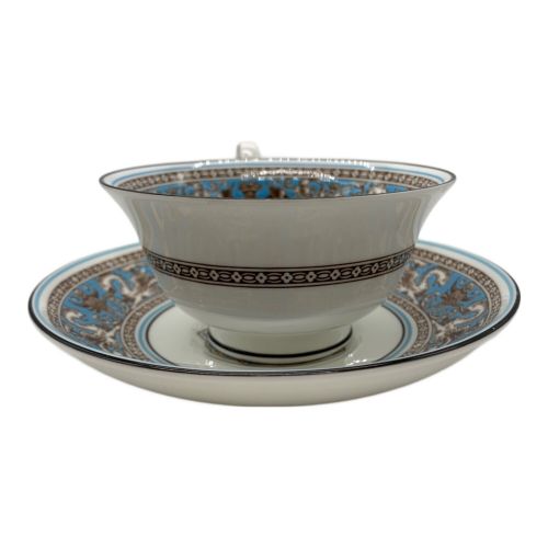 Wedgwood (ウェッジウッド) カップ&ソーサー フロレンティーン・ターコイズ