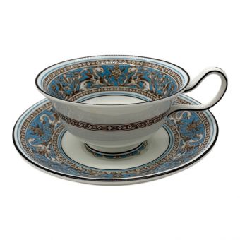 Wedgwood (ウェッジウッド) カップ&ソーサー フロレンティーン・ターコイズ