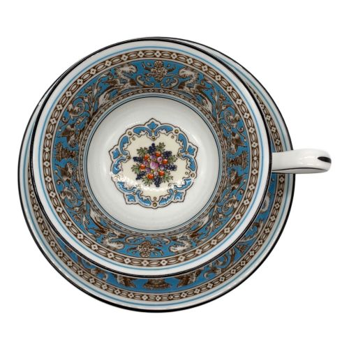 Wedgwood (ウェッジウッド) カップ&ソーサー フロレンティーン・ターコイズ