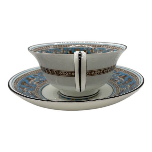 Wedgwood (ウェッジウッド) カップ&ソーサー フロレンティーン・ターコイズ