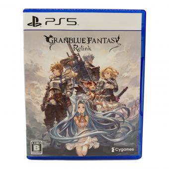 Playstation5用ソフト GRANBLUE FANTASY: Relink CERO B (12歳以上対象)
