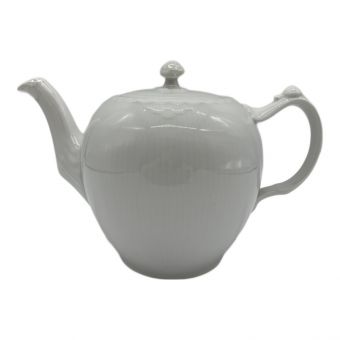 ROYAL COPENHAGEN (ロイヤル・コペンハーゲン) ティーポット ホワイトハーフレース