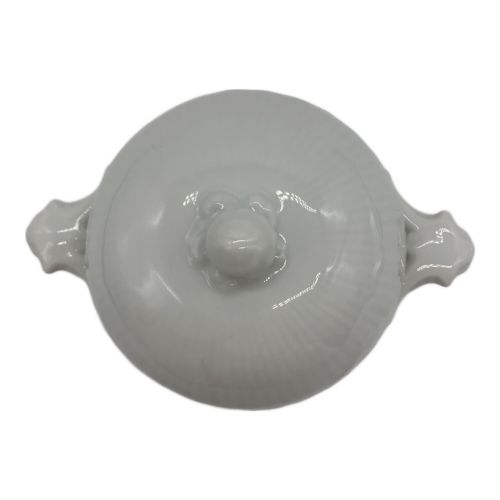 ROYAL COPENHAGEN (ロイヤル・コペンハーゲン) シュガーポット ホワイトハーフレース