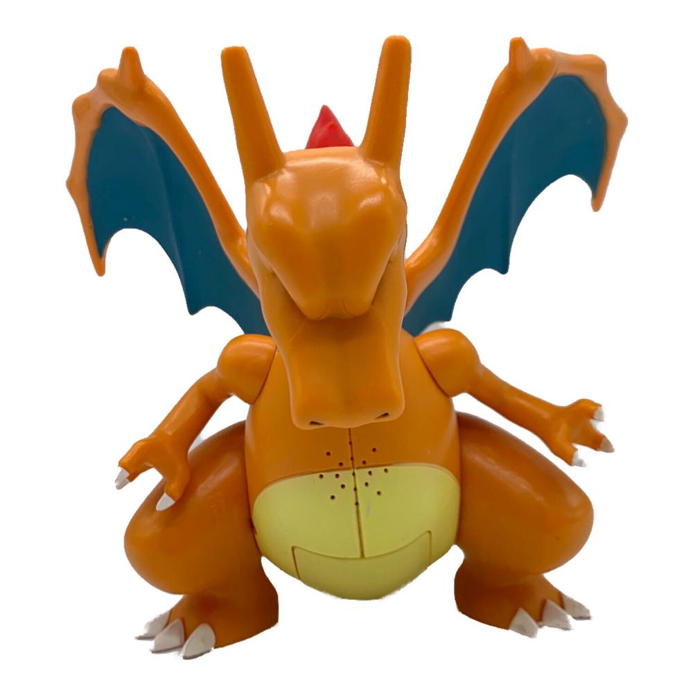 出回り少ない光るリザードンフィギュアレア フィギュア 音が鳴る！光る！！ポケモンアクションフィギュア