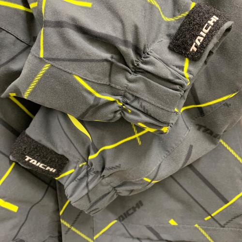 TAICHI (タイチ) モータースポーツ メンズ SIZE M グレー×イエロー モトレック ウインタージャケット RSJ707