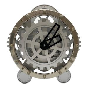 ギアクロック置時計 USED ヨゴレ・サビ有 動作確認済み