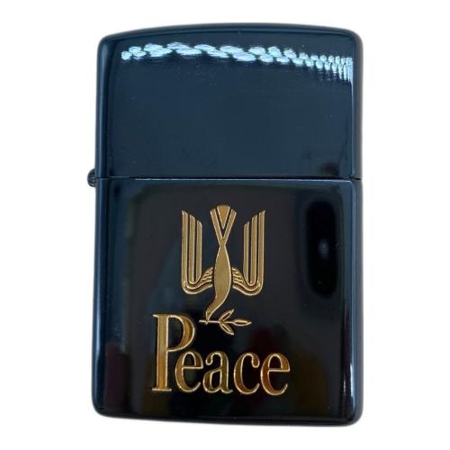 ZIPPO (ジッポ) ZIPPO ブルーチタン（チタンコーティング） Peace 1993年製