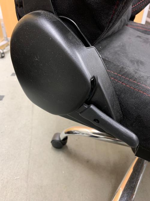 RENNSPORT（レンシュポルト） オフィスチェア ブラック×レッド