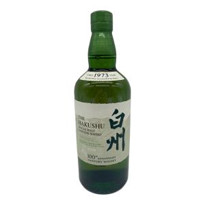 サントリー ジャパニーズウィスキー 100 周年記念ボトル 700ml 白州 未開封